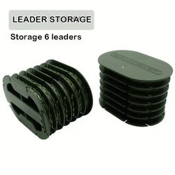 Rigtrip Compact Carp Fishing Leader Storage Box - Holds 6 Leaders, Tangle-Free Design with Built-In Clips for Rig