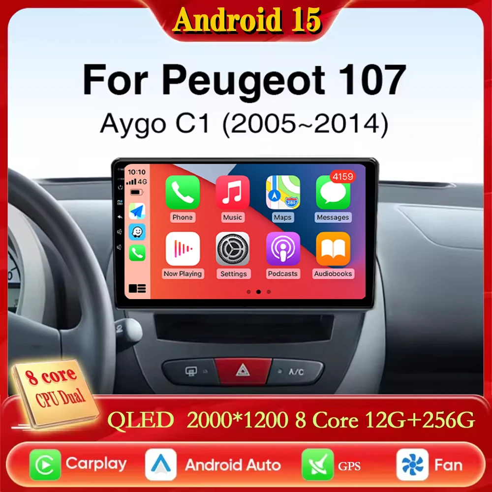 For Peugeot 107 Toy… - image