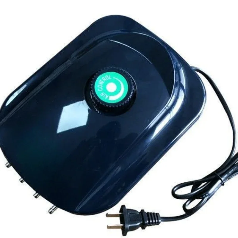 8W 12W Oxygen Pump Ultra-quiet Small Household Air Pump Oxygen Machine Suitable for 60-120cm Fish Tank 4 Holes Air Outlet