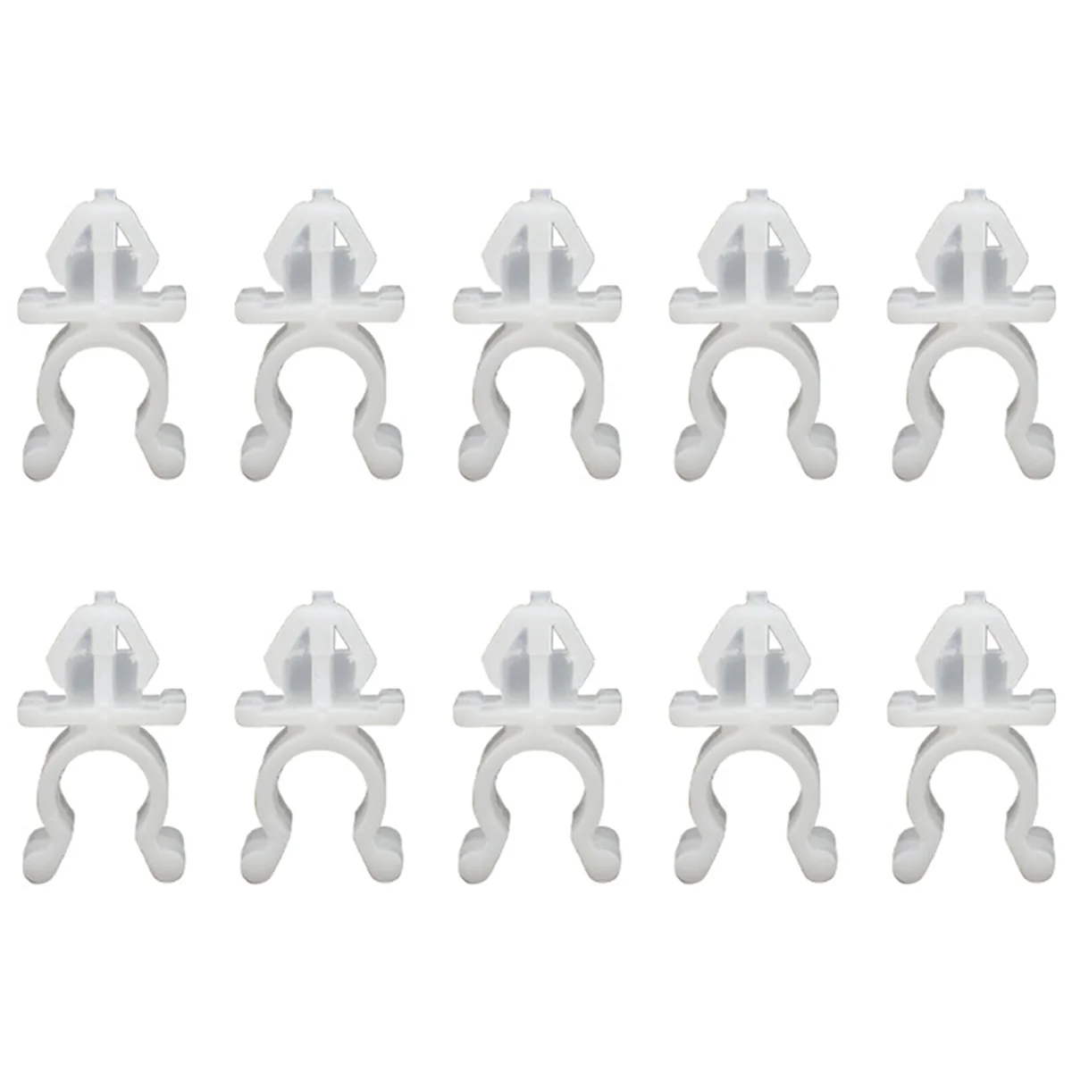 

10Pcs Car Fasteners Hood Support Rod Support Clamp Fixtures for Nissan Pathfinder Navara Skyline T30 R32 R33