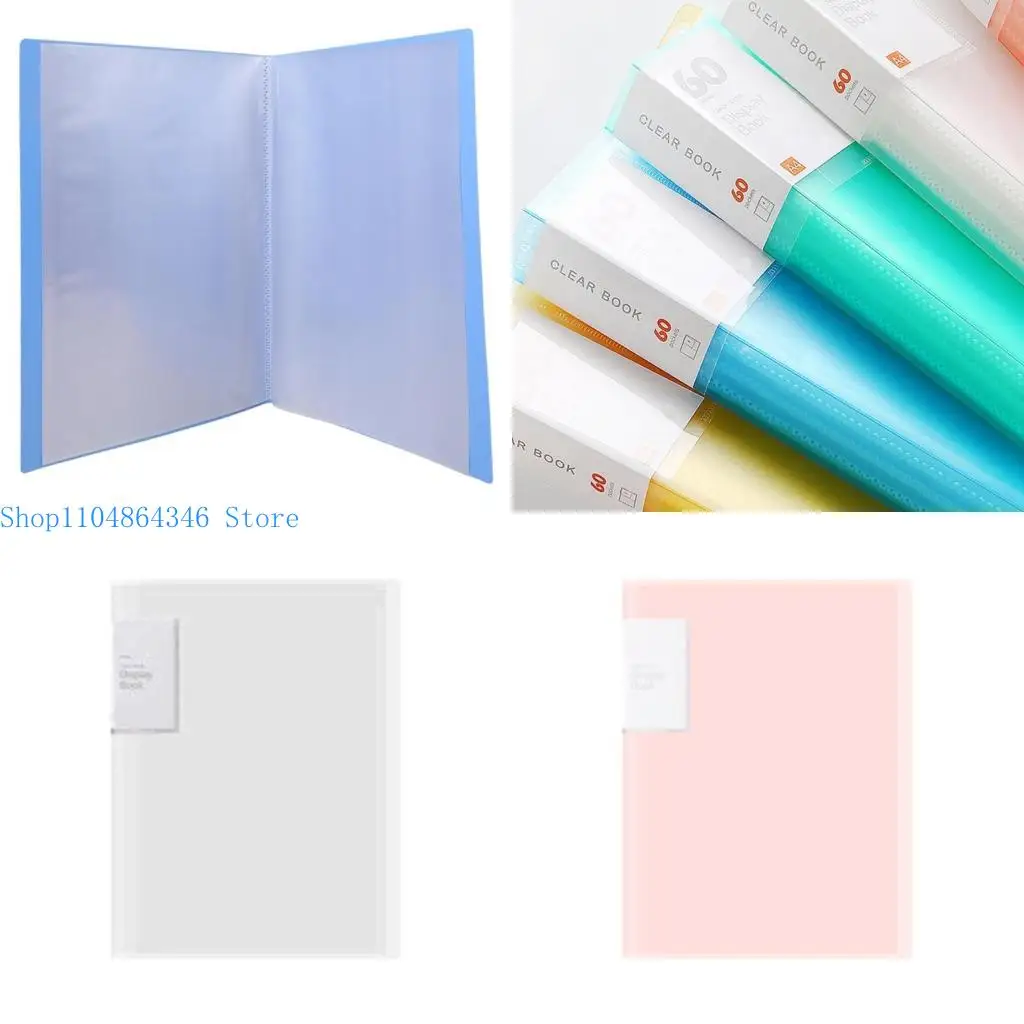 

5ASD Офисная книга книги «Защитные папки» книга хранения папок с 20/40/60/100 карманы