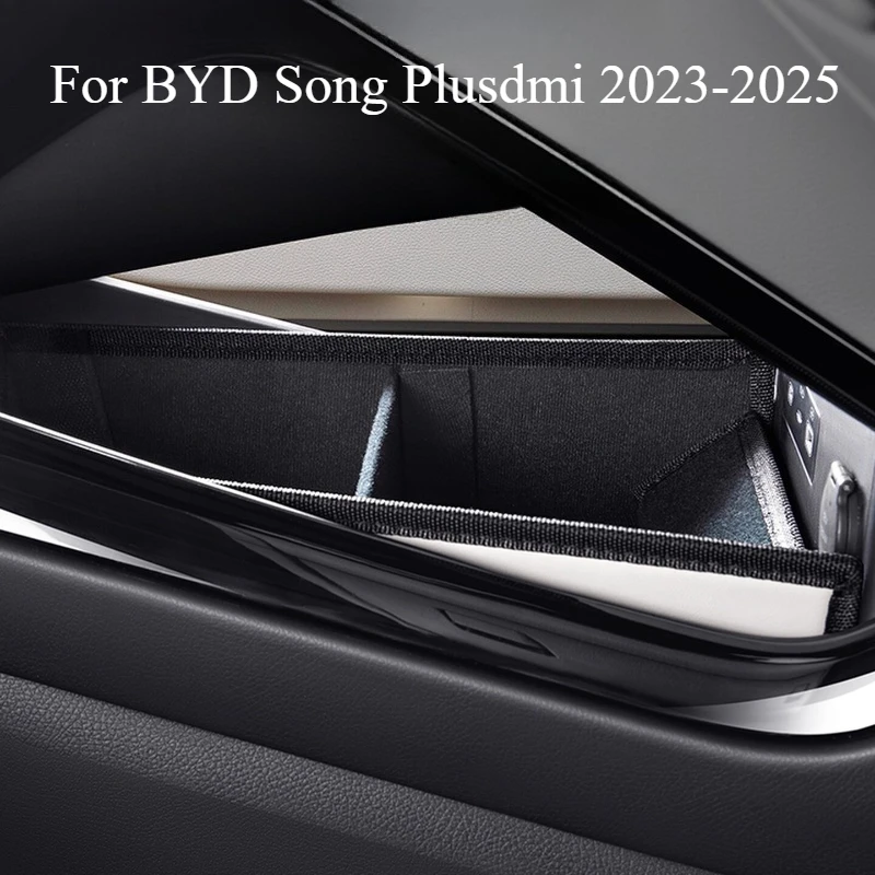 

Нижний ящик для хранения центрального управления для BYD Song Plusdmi 2023-2025, ящик для хранения автомобиля, аксессуары для интерьера