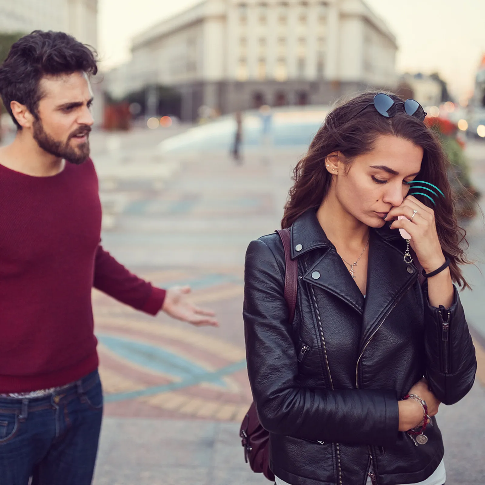 

Personal Security Alarm Defense 120Db Noise Emergency Safety Alarm for Women Kids LED Light Night Running Walking Dog Travel