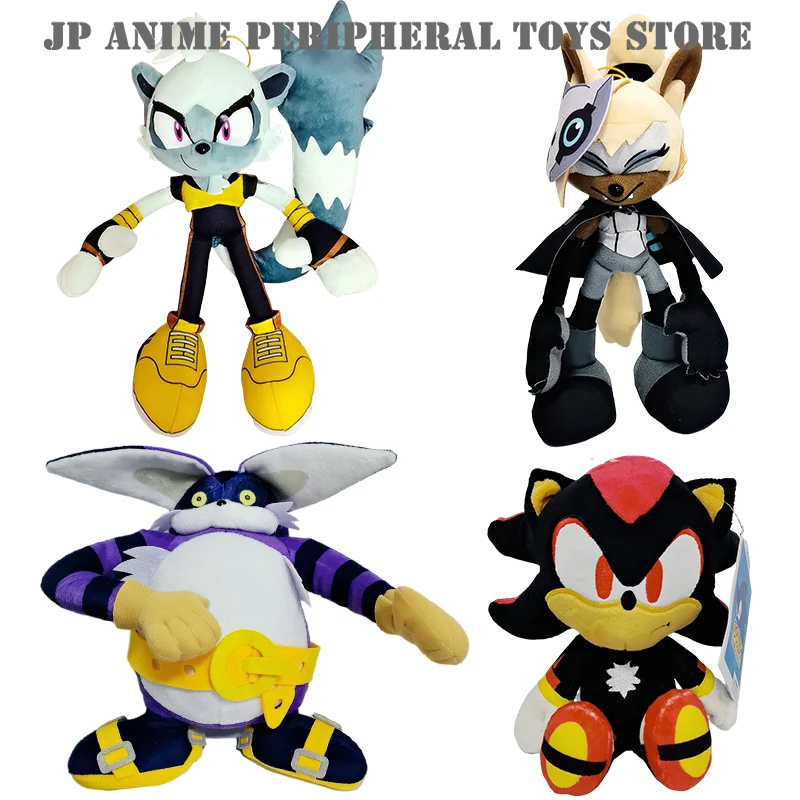

2025 Classic Game Black Shadow Plush Toy Cartoon Tangle Whisper Big The Cat Stuffed Doll Toy Collection Style Gift