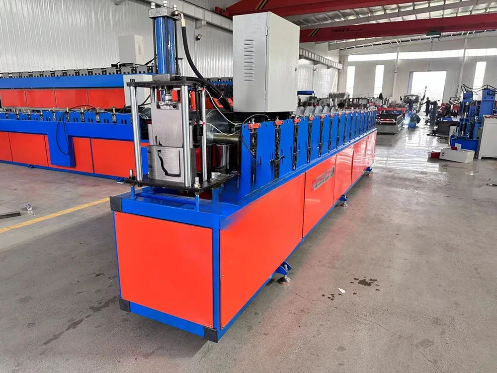 For High Quality K Style Steel Gutter Roll Forming Machine