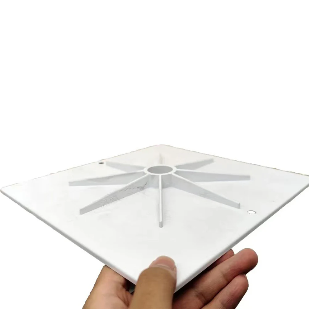 2 قطعة غطاء غطاء مربع لحمام السباحة السباحة الأرض مقشدة حمام السباحة استبدال ملحق استبدال غطاء سطح السفينة لوحة #2