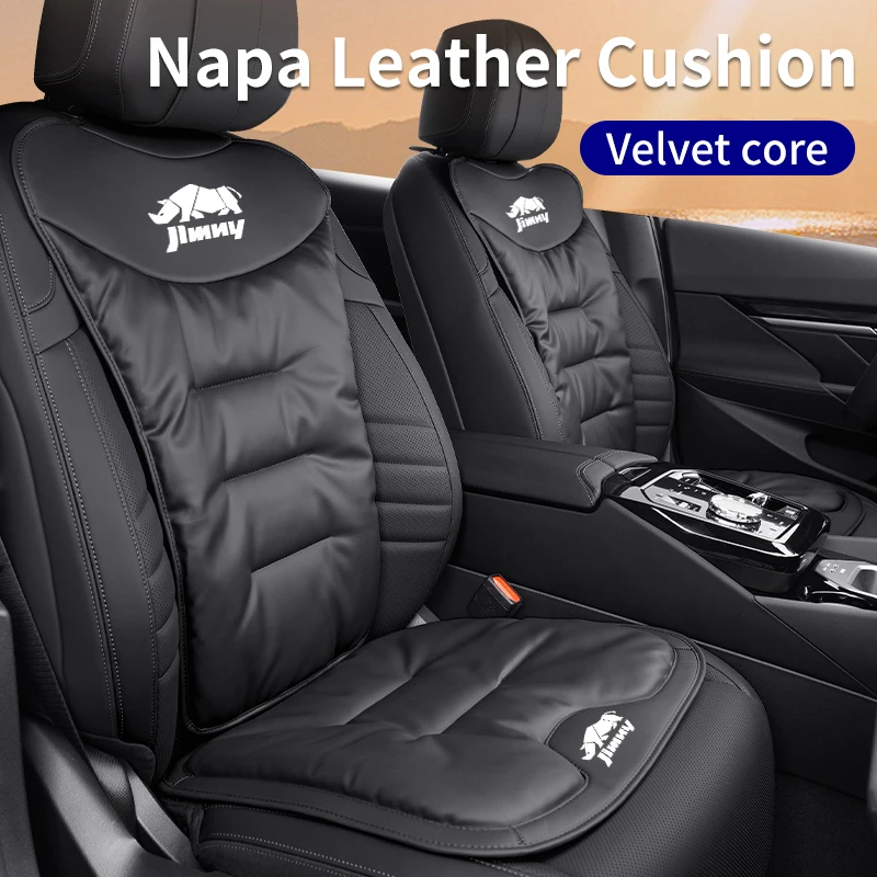 Car Front Rear Seat Cover Velour Leather Cushion Backrest Protective Mat For Suzuki Grand Vitara SX4 Swift Jimny Kizashi Liana