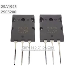 5pcs/lot 2SA1943 2SC5200 A1943 C5200 TO-3PL package Original genuine Audio amplifier pairing tube