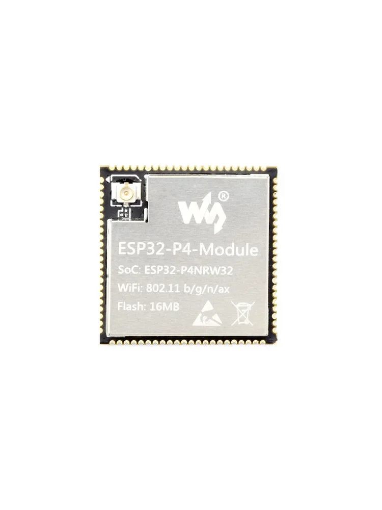 Waveshare ESP32-P4-Module Core Board,Based On ESP32-P4 And ESP32-C6 Dual-Chip Design,Supports 2.4GHz Wi-Fi And Bluetooth 5.3