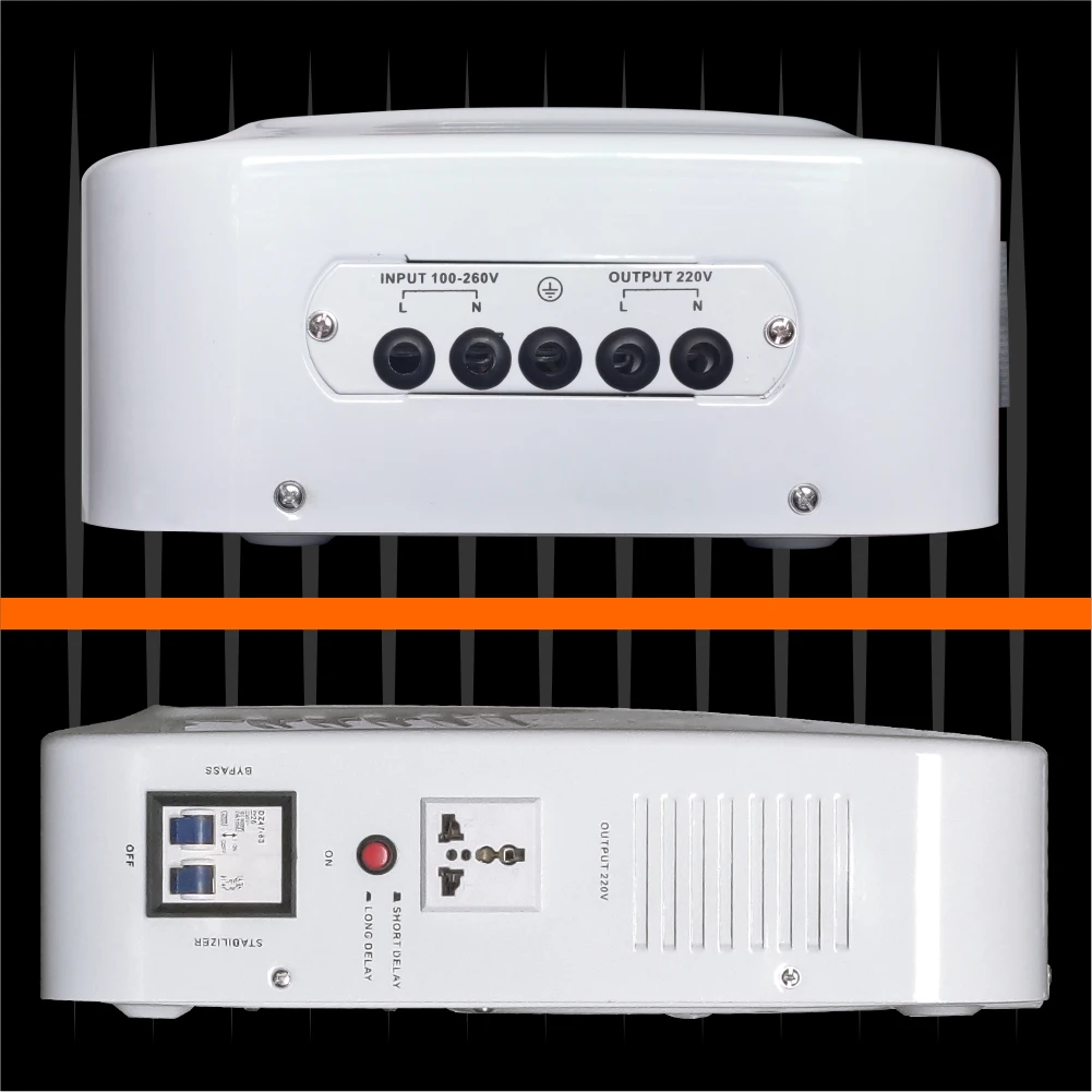 GVR-8KVA Electrical Stabilizer Adjustable Automatic Digital Relay Delay Over and Under Voltage Protector