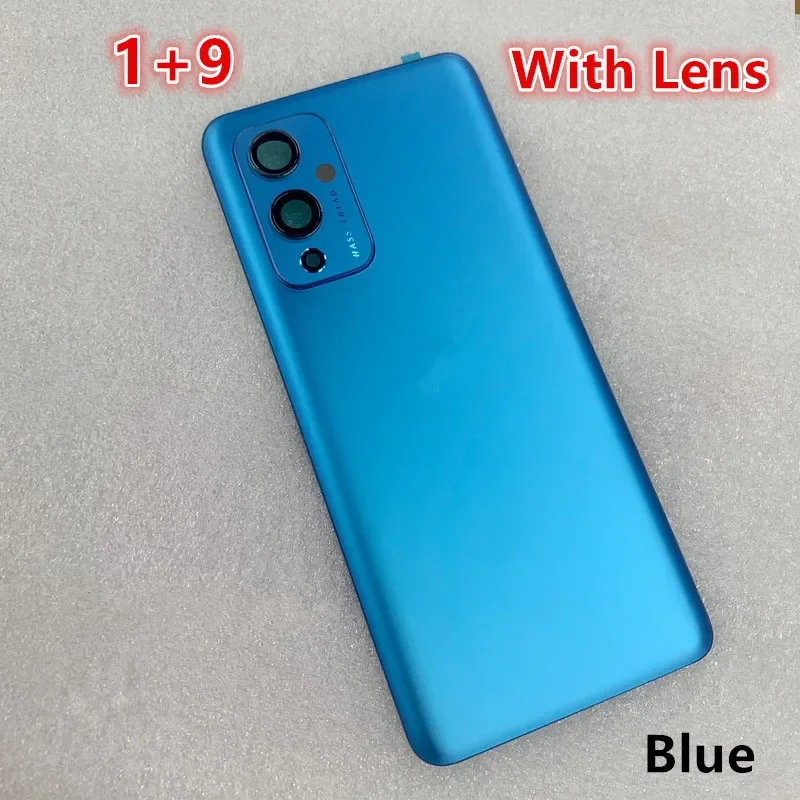 For Oneplus 9 Battery Back Cover Glass Door Matte Shiny 6.55\