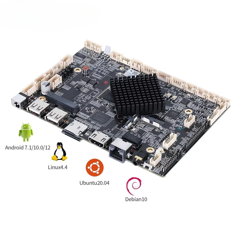 Android OS RK3288 Board Support  Wifi BT LAN  4G Lte for ARM Industrial Computing / Digital Signage/Vending Machine