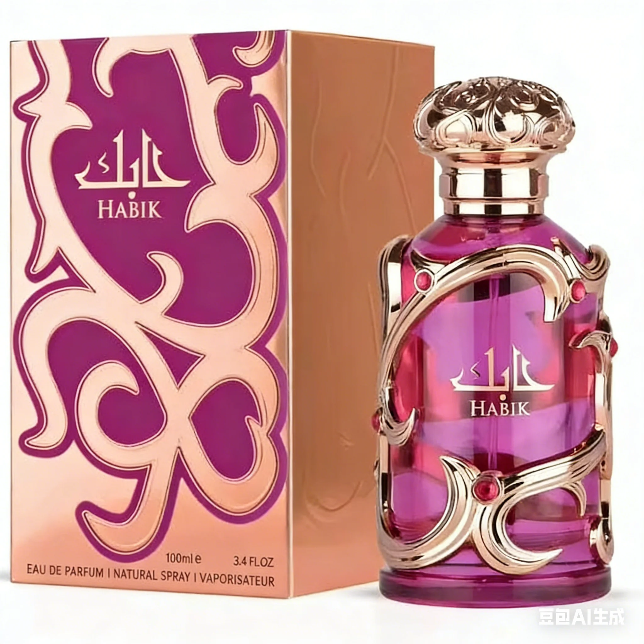 【ข้อเสนอสุดคุ้มราคาถูก】Habik For Men น้ำหอม Eau De Parfum แบบสเปรย์ 100 มล. (3.4 ออนซ์) โดย Lattafa