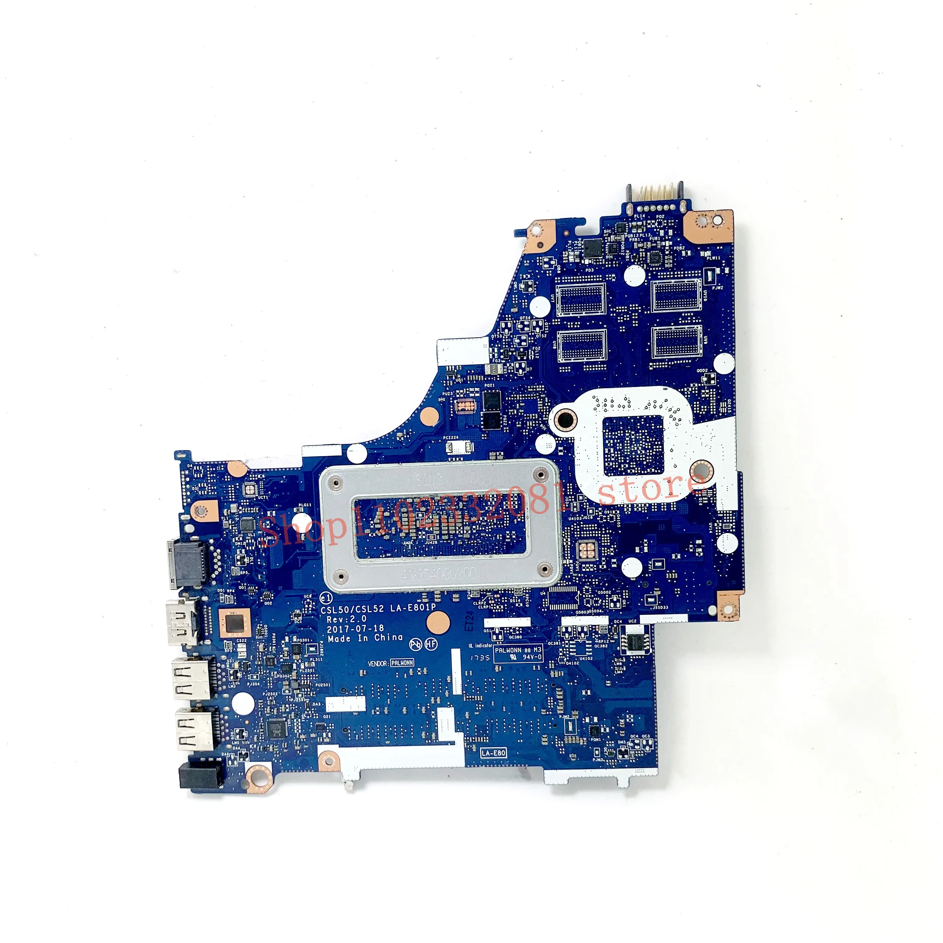 Mainboard For HP 15-BS 250 G6 924749-601 924749-501 924749-001 Laptop Motherboard LA-E801P W/ SR343 i3-7100U CPU 100% Tested OK