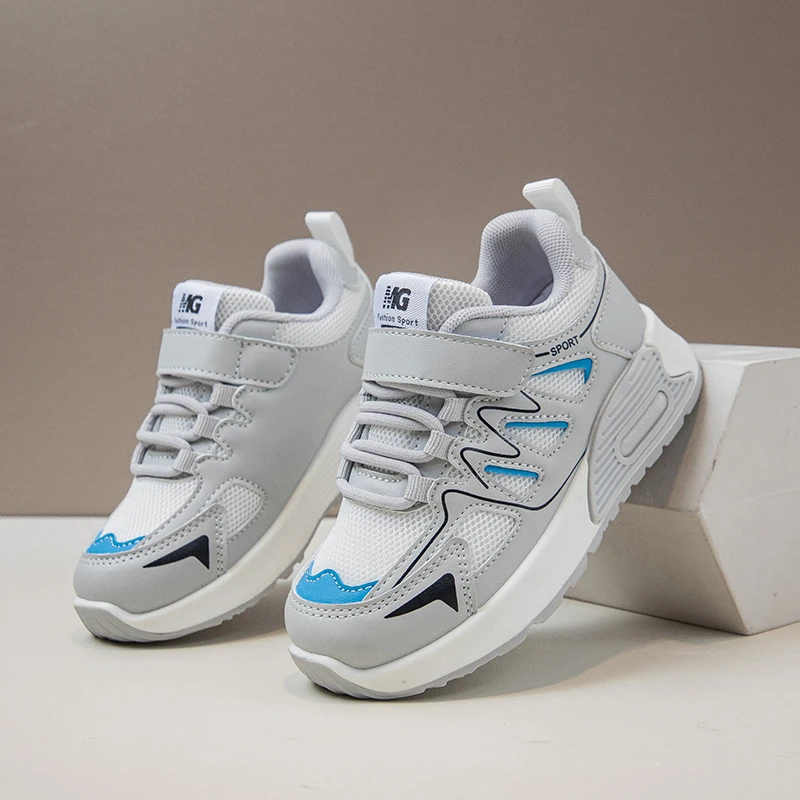 Baby Spring/autumn Breathable Thick Sole Soft/Simple Students Running Shoes KIds Fashionable One-length Light Sports Sneakers