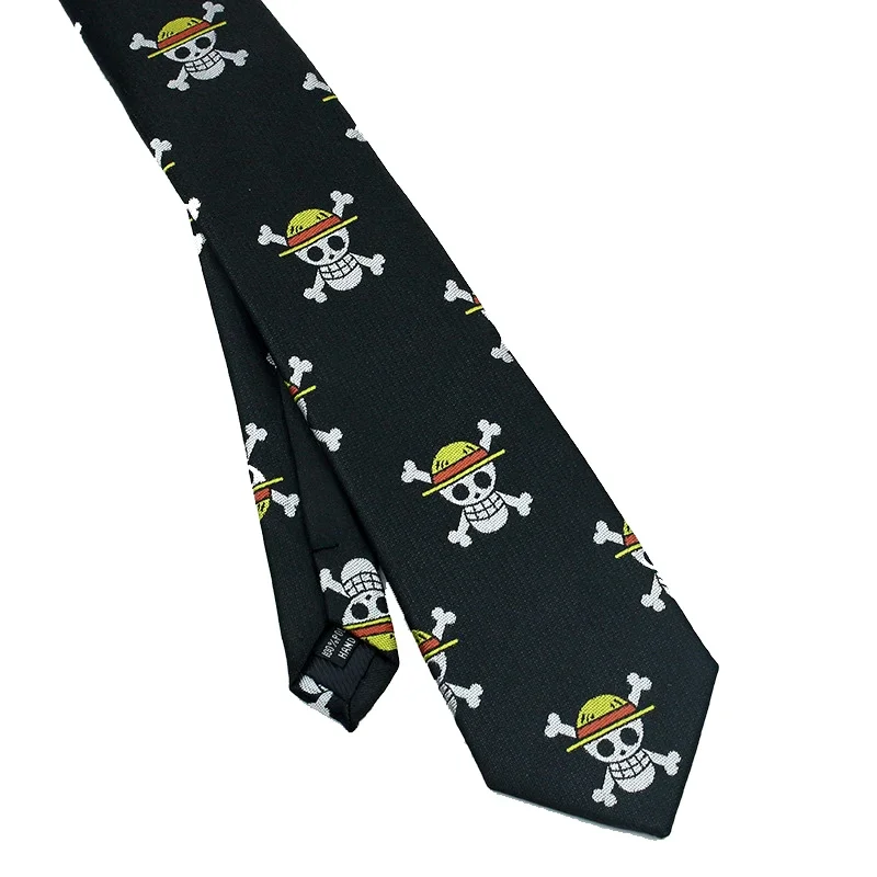 ONE PIECE Cosplay Necktie for Men Prom Halloween Party Costume ONE PIECE Cosplay Necktie for Men Prom Halloween Party Costume
