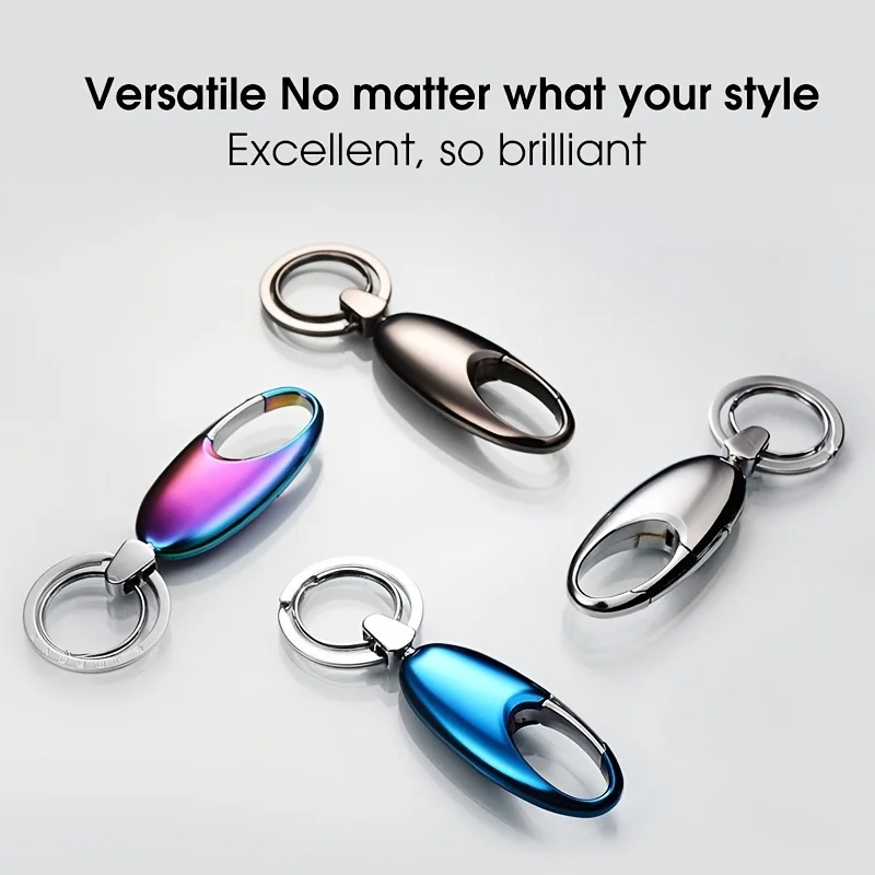 1pc Car Key Chain - For Men and Women, Waist-Hanging Premium, Simple Car Pendant, Key Ring, Creative Gift