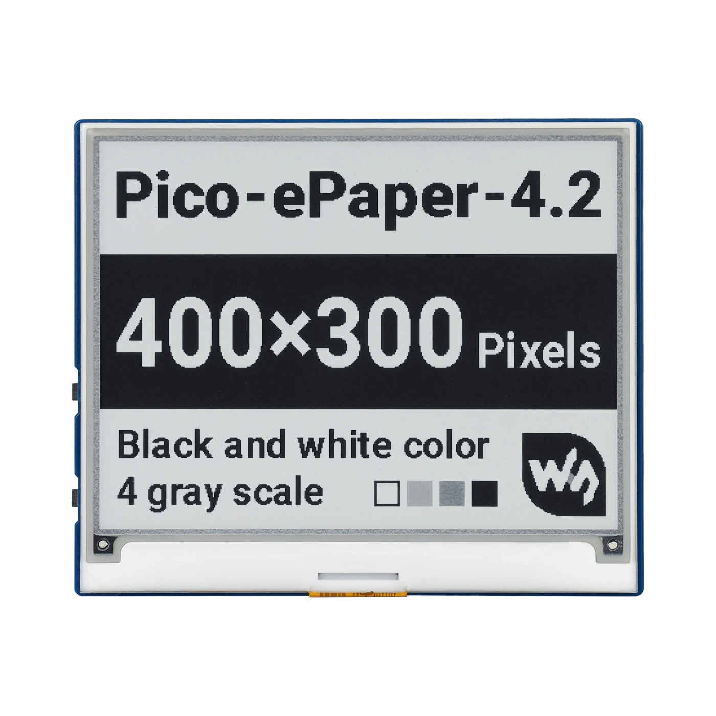 

4.2inch E-Paper E-ink Screen Display Module HAT Starter Kit for RasPi RPI Raspberry Pi PICO W H WH RP2040 Expansion Board