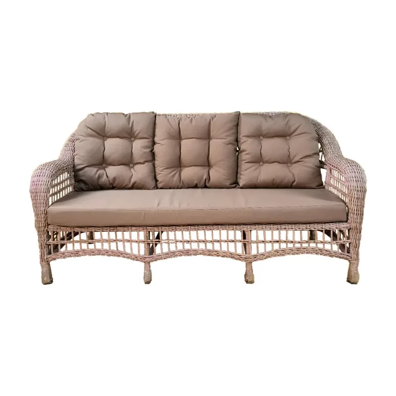 

Three-seater Modern Outdoor Sofa Heavy-duty Patio Garden Living Room Comfortable Seats