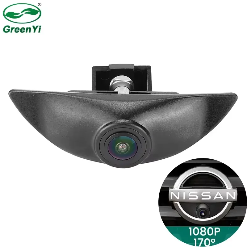 CCD AHD 1080P Vehicle logo Car Front View Camera For Nissan Xtrail T30 Tiida Qashqai J10 J11 Pathfinder March Patrol 370Z