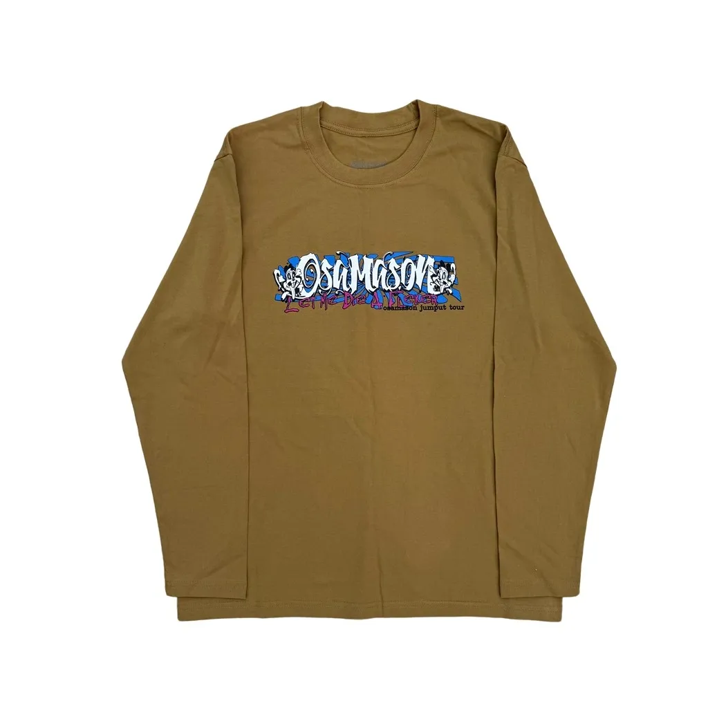 New Men Osamason Jumpout Tour Sandy Merch Opium T Shirts T-Shirt Hip Hop Skateboard Street Cotton T-Shirts Tee Top US size E66