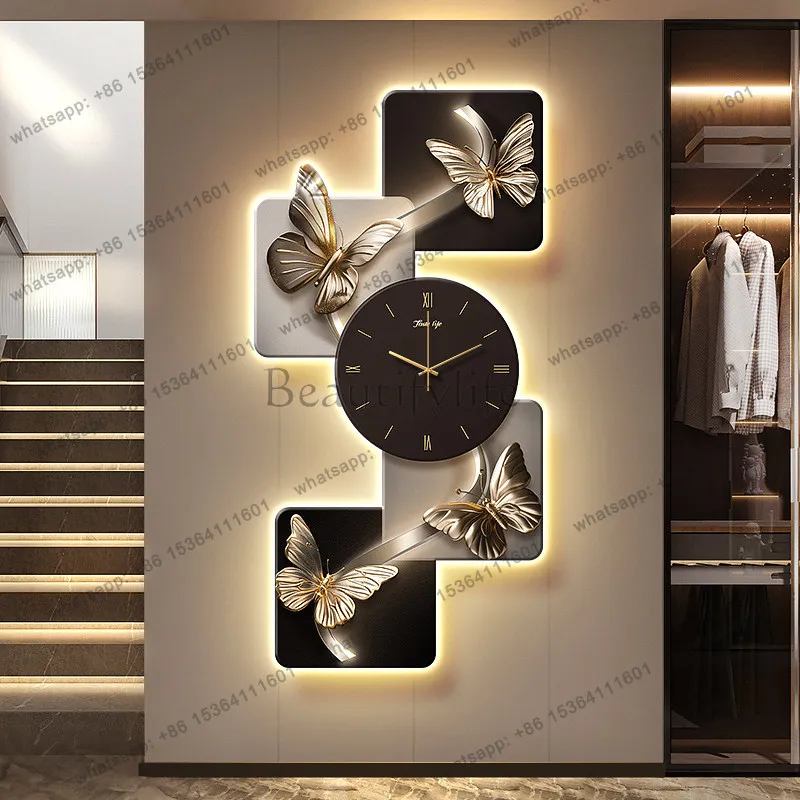 Best Sellers Fashion Minimalist Wall Watch Creative Design Xenomorph Aesthetic Wall Clocks Modern Luxury Relogio De Parede Home