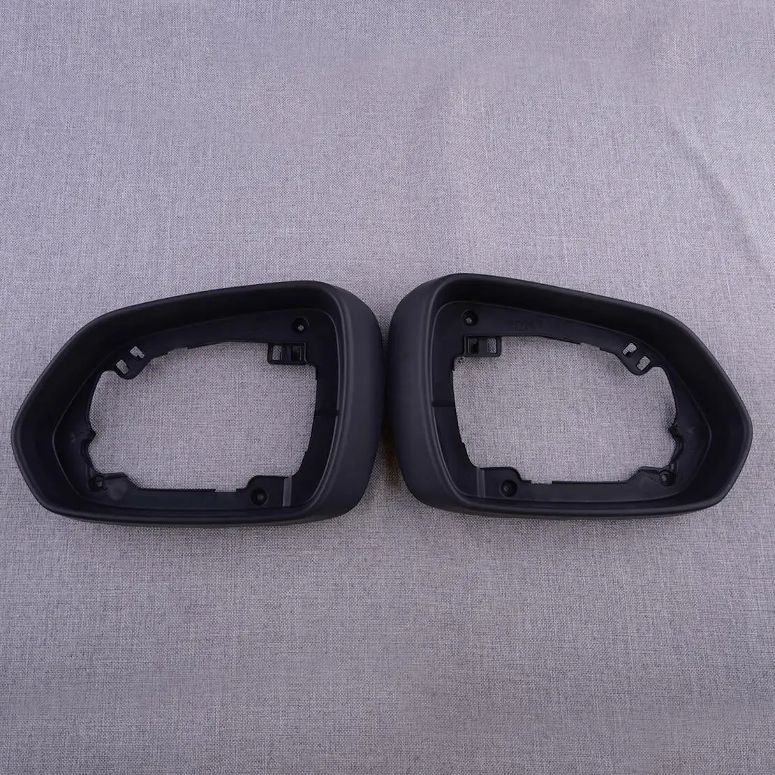 

1 пара накладок на зеркала заднего вида на крыло передней двери, черные пластиковые накладки, подходят для MG ZS EV 2017 2018 2019 2020 2021-2023