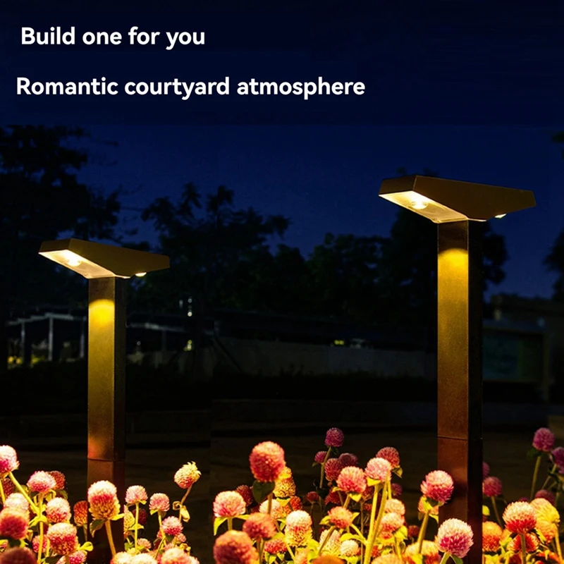 BAAG-luz de camino Solar, luz de jardín, luz de jardín impermeable, luz Solar, luz exterior, decoración de carretera, luz Solar de tierra