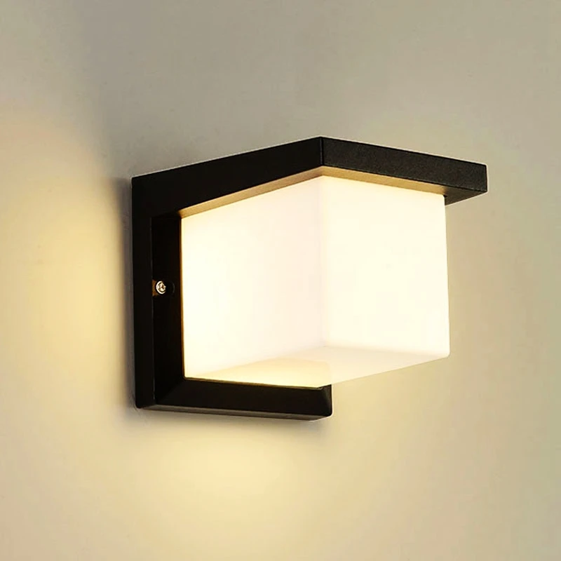 Led Outdoor Wall Light Waterproof IP65 Motion Sensor Led Outdoor Lighting Porch Lights Balcony Garden Lights Outdoor Wall Lamp