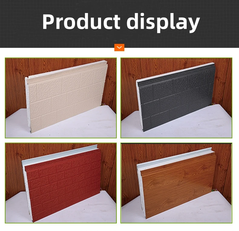 Consult before placing an order Insulation Foam Sandwich Wall Board 30mm Easy Installation Sandwich Panel