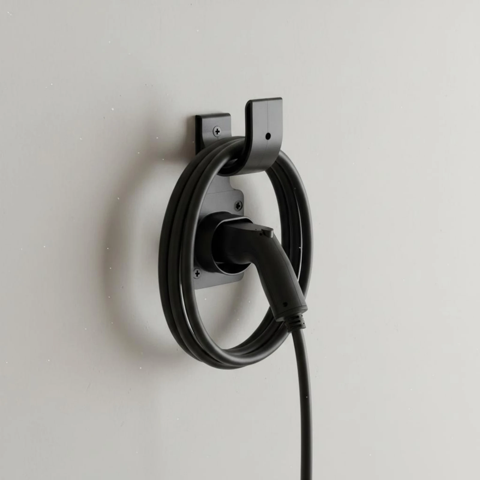 J1772 Charger Holder Plug Protection Type2 Charger Hook Mount Type1 Charging Dock Easy Install Electric Vehicle Cable Holder