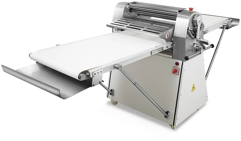 ZB-520C Commercial Dough Sheeter New Vertical Reversible Croissant Bread Pizza Pastry Rolling Machine for Bakery for Flour