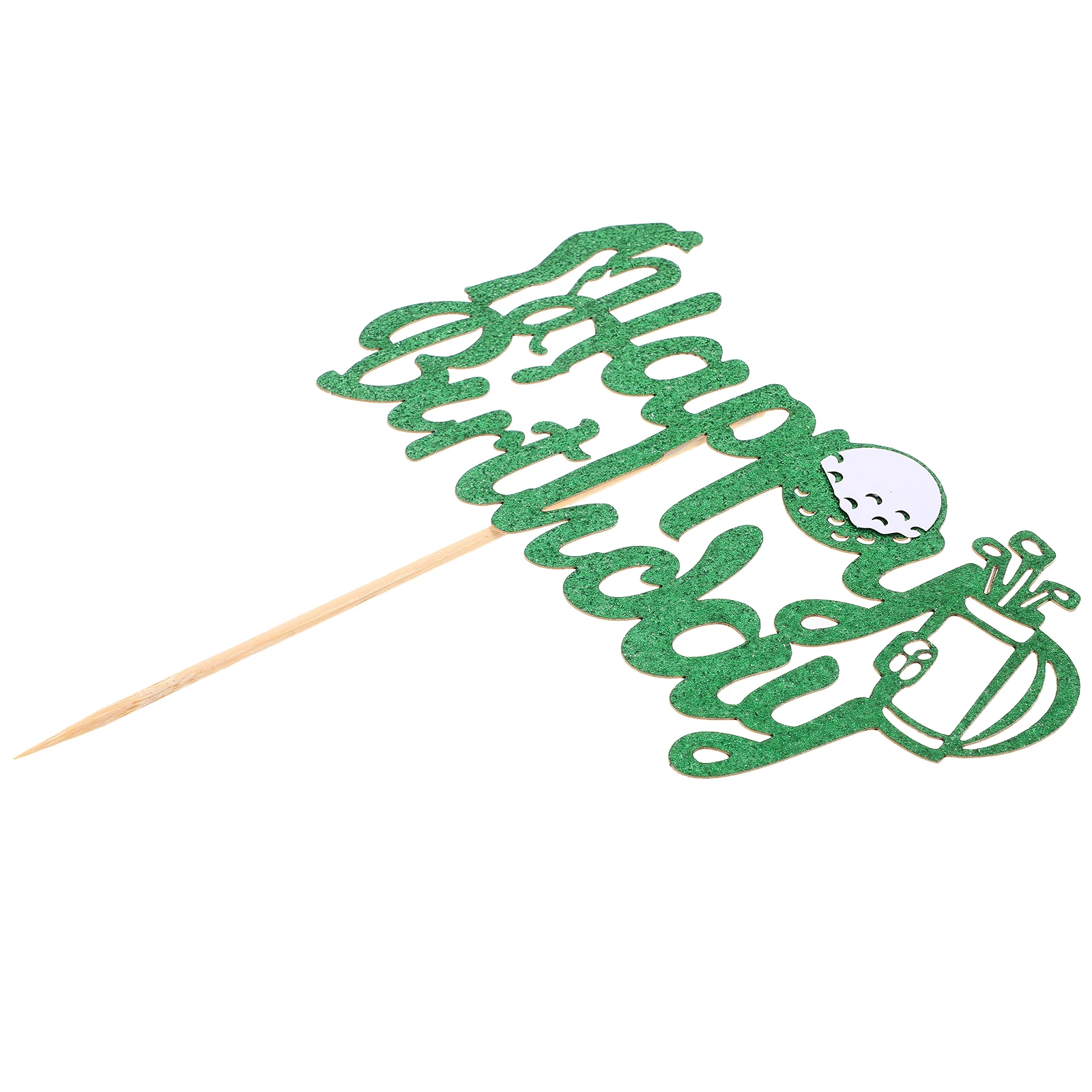 

5pcs Decorations Golf Toppers Birthday Party Cupcake Picks Cake Decoration Happy Birthday Decors Cupcake Topper Party Cake Pick