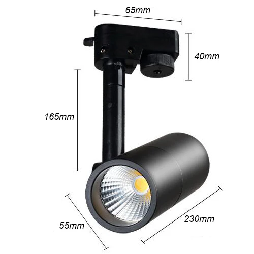 LED Spoor Licht 5W 7W 10W 220V Kledingwinkel Achtergrond Muur COB بقعة Verlichting متجر غرفة نوم غرفة المعيشة الحديثة الإضاءة