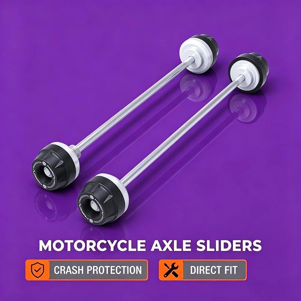 

Front Rear wheel Spindle Crash Protection For Suzuki GSX-S1000 F Y Z GT FT FZ 2015-2023