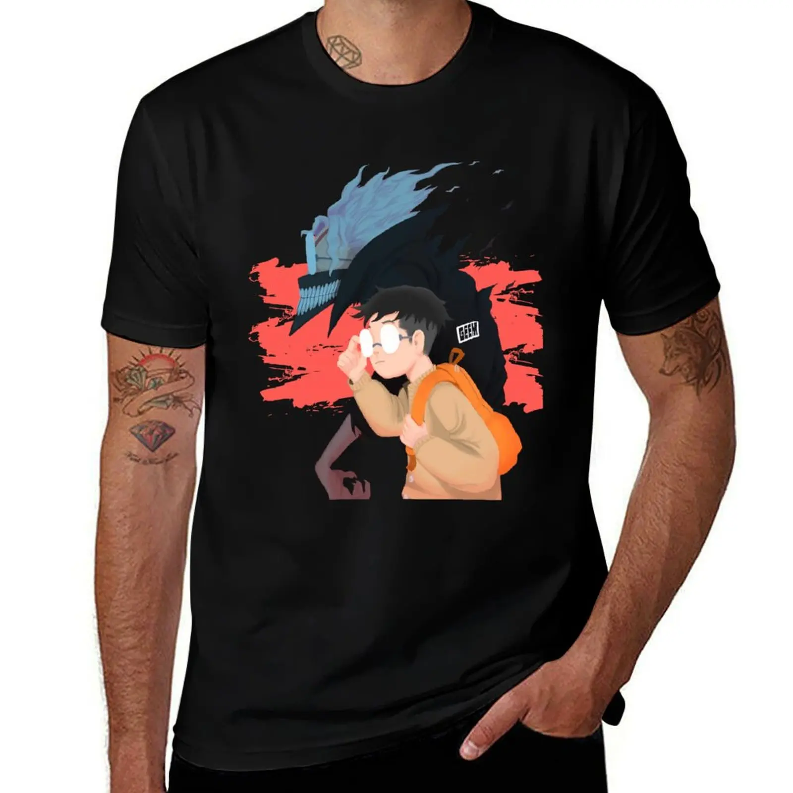 DanDaDan - Ken Takakura - Camiseta con diseño de manga, camiseta de pesca de secado rápido