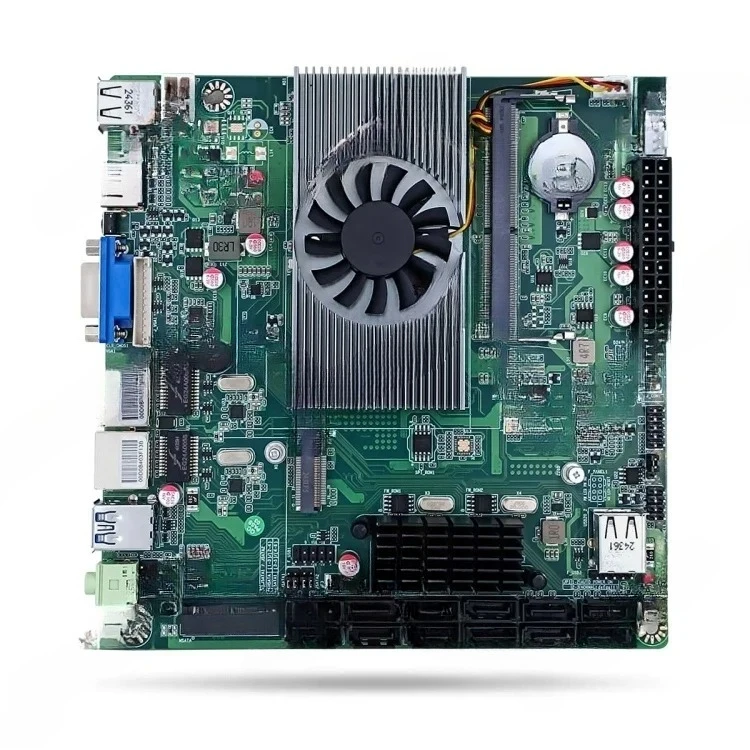 Mini ITX NAS motherboard with 11th 4cores N5095 Processor 12SATA3.0 NAS server Board