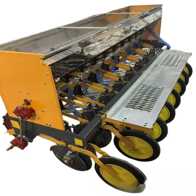 

Full suspension wheat top dressing machine, spring wheat greening fertilizer applicator