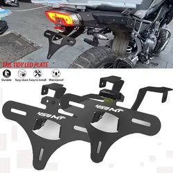 For CFMOTO CF MOTO CFMT450 2024 2025 450MT MT 450 Motorcycle License Plate Holder Bracket Rear Tail Tidy Fender Eliminator Kit