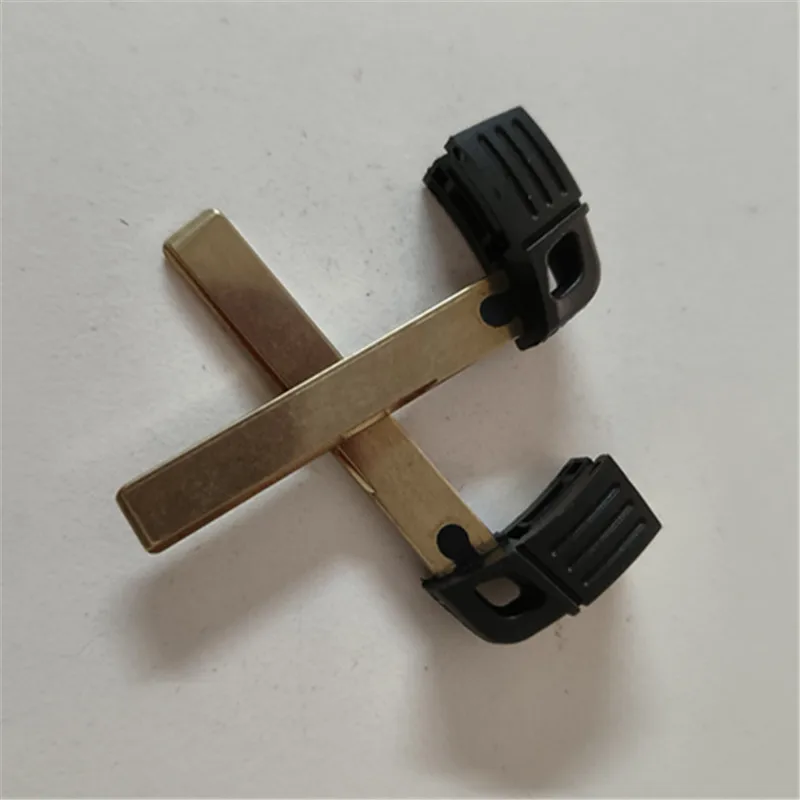 

10 шт., дистанционный автомобильный смарт-ключ, аварийная вставка без ключа, необрезанное лезвие, заготовка для BMW E90 E60 E91 E92 1 3 5 6 7 серии