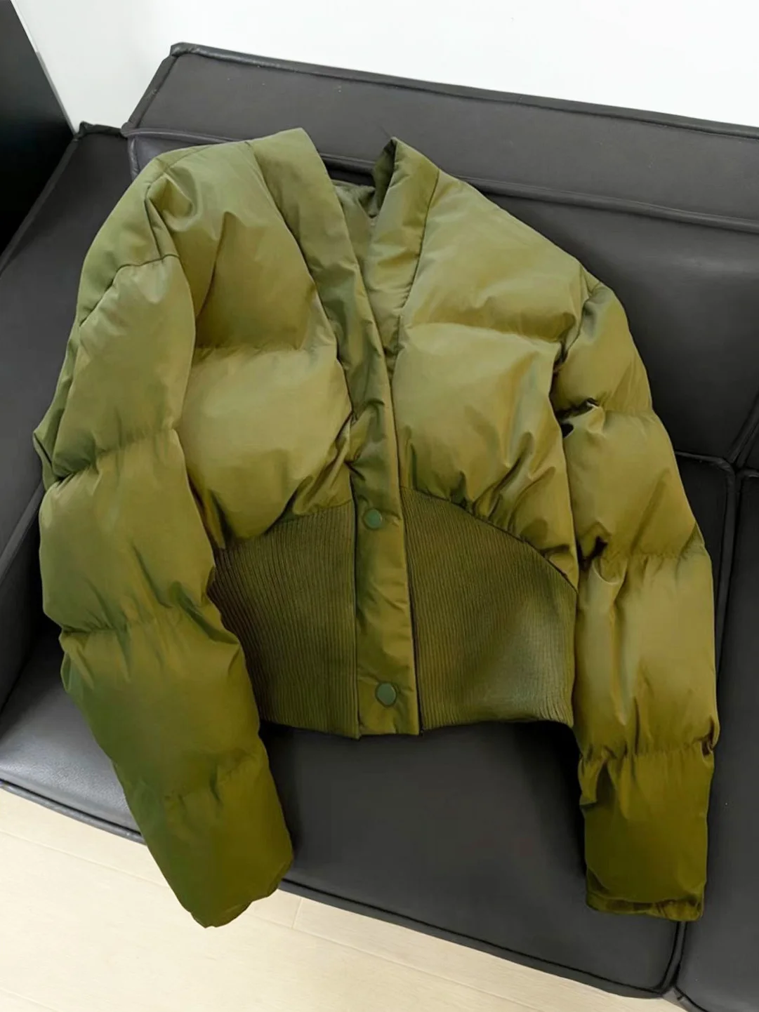 

Fashionable High Waist Cotton Jacket Women's Casual High Quality Short Outerwear Korean Style Thickened Winter Coat