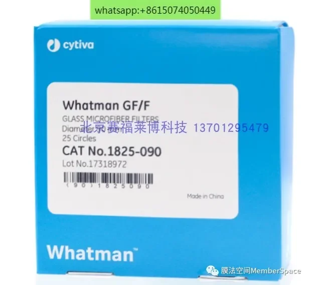 

Whatman GF/F 1825-047 1825-055 1825-090 Фильтр из стекловолокна 0,7 мкм