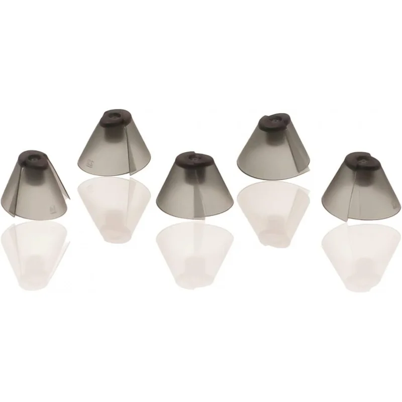 

GN Resound Sure Fit Hearing Aid Dark Gray Domes 5pcs BTE Kit