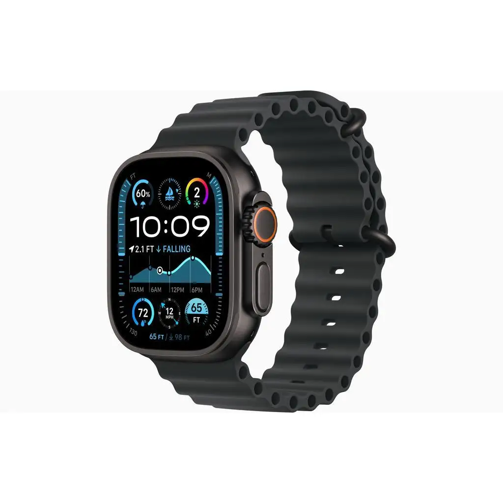 Apple / Watch Ultra 2 49mm / A2986 / Natural Titanium /Unlocked/ Grade 3 Fair Condition Genuine Refurbished Unlocked, Includes Charging Cable