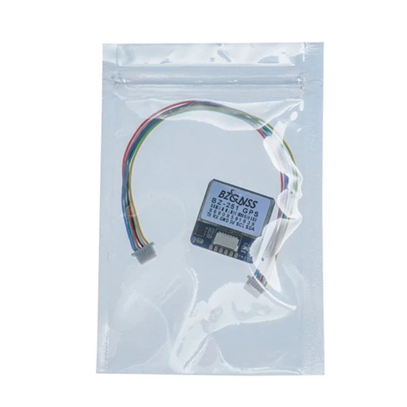 BZGNSS BZ-251 BZ-181 BZ-121 GPS Module Dual Protocol FPV Return Hover F7 F4 Flight Control Fixed Wing Return Rescue Drone Parts