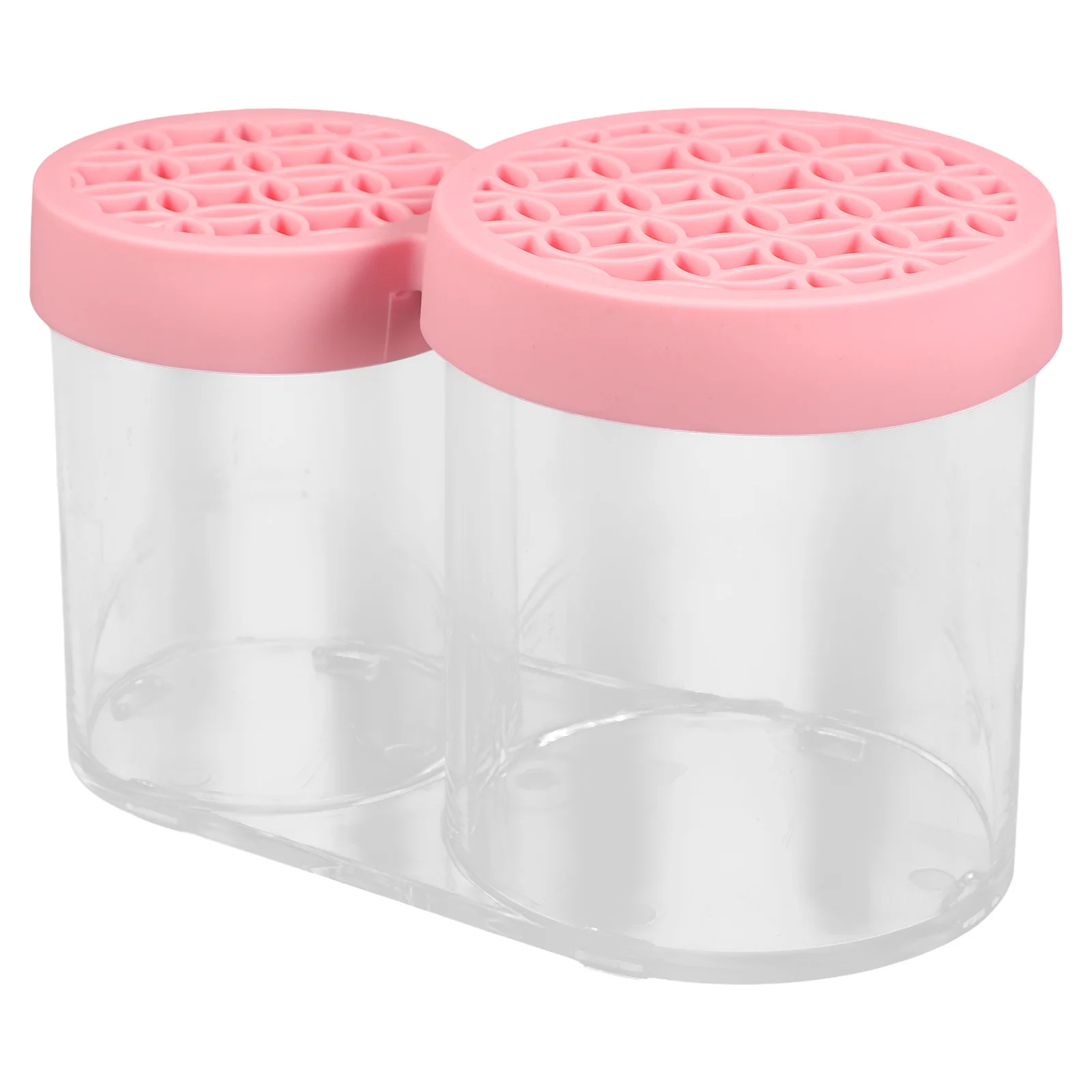 

Large Capacity Brush Organizer Pink Storage Organizer For Makeup Box Vanity Holder Drying Rack Eyeshadow Brushes