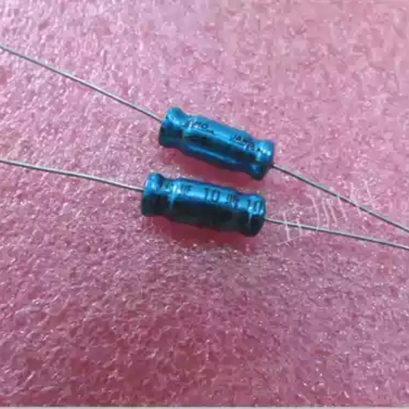 10-100pcs NP 35V10UF 20% imported fever infinite axial capacitor