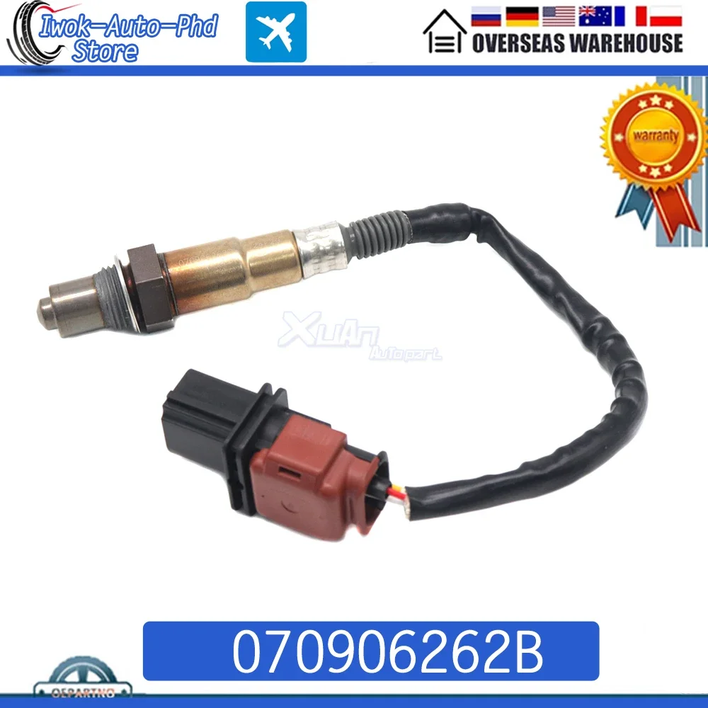 

Car NEW Upstream Air Fuel Ratio Lambda O2 Oxygen Sensor 070906262B For Audi A3 S3 TT For Volkswagen Atlas Golf Golf 03C906262D