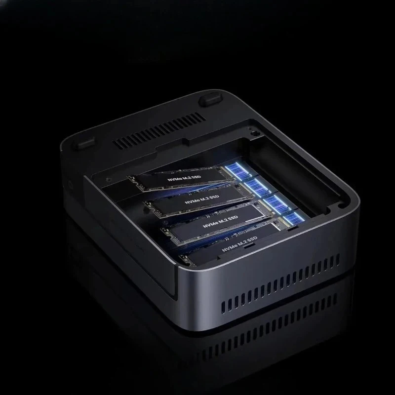 DXP480T Plus 4 Bay All-Flash SSD NAS I5 1235u 10-Core CPU 8GB DDR5 RAM 10GbE Port Wi-Fi 6 New in Stock