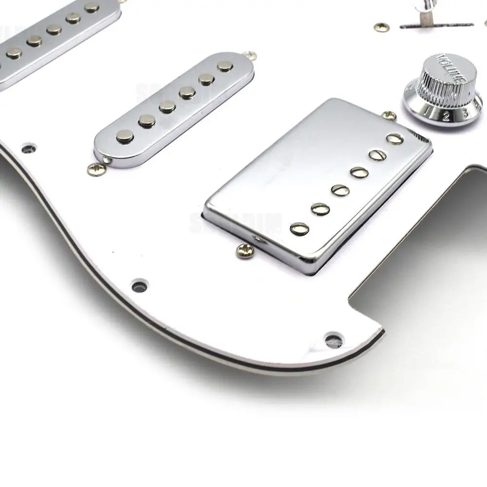 SSH load pre wired 3-layer pickup scraper SSH 2 single coil and 1 double coil pickup with push-pull switch 2T1V guitar pickup